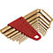 Jeu de tournevis hexagonaux 8 pces SW 2-10mm