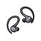 Graue In-Ear-Sportkopfhörer mit Ohrbügeln und JLab-Logo auf weißem Hintergrund.