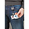 Jojo Extra Strong Durable, pour porte-cartes lourds ou pour clés, avec clip, L 600 mm