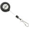 Jojoband Durable, voor badgehouders/naamplaatjes, veerhaak, bevestigingsclip, L 800 x B 30 mm, kunststof, antraciet, 10 stuks