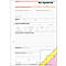 Journal de chantier SD063 sigel®, format A4 portrait, 3 x 40 feuilles