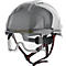 JSP Industriekletterhelm EVO VISTAlens Dualswitch, ABS weiß/rauch, EN 397/12492, belüftet, integrierter Gesichtsschutz