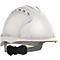 JSP Schutzhelm EVO®3-Revolution®, EN 397, weiß, PE, 6-Punkt-Gurtband, Drehradverschluss, ca. 375 g