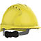 JSP Schutzhelm EVO3 Revolution, EN 397, gelb, PE, 6-Punkt-Gurtband, Drehradverschluss, ca. 375 g
