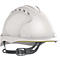 JSP veiligheidshelm EVO®2, EN 397, HDPE, 6-punts harnassysteem, wit, hoofdomtrek 53-64 cm