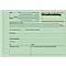 Justificatifs de recettes EB615 sigel®, format A6 paysage, 50 feuilles, vert