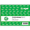 Justificatifs de recettes EB615 sigel®, format A6 paysage, 50 feuilles, vert
