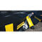 Justrite Bac à fuites pliable, carrossable, H 3050 x L 1420 mm, jusqu'à 662 L, noir