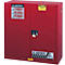 Justrite Classic Sure-Grip® EX FM veiligheidsopslagkast, voor verf- en spuitbussen tot 151 liter, zelfsluitende deuren, rood