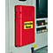 Justrite Dokumentenbox Klein, Polyethylen, mit Verschluss, B 260 x T 57 x H 318 mm, rot