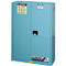 Justrite FM-Chemikalienschrank Classic Sure-Grip® EX, für Ätzmittel, bis 170 Liter, selbstschließende Türen, blau