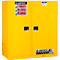 Justrite FM-Sicherheitsschrank Double-Duty Vertical Drum Sure-Grip® EX, bis 435 Liter, selbstschließende Türen, gelb