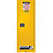 Justrite FM-Sicherheitsschrank Slimline Sure-Grip® EX, für entzündbare Flüssigkeiten, bis 83 Liter, selbstschließende Türen, gelb