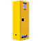 Justrite FM-Sicherheitsschrank Slimline Sure-Grip® EX, für entzündbare Flüssigkeiten, bis 83 Liter, selbstschließende Türen, gelb