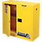 Justrite FM veiligheidsopslagkast Classic Sure-Grip® EX, voor brandbare vloeistoffen, tot 114 liter, zelfsluitend, geel