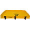 Justrite opvouwbare lekbak Lite, toegankelijk, H 2030 x B 1420 mm, 299 L, geel