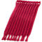 Kabel-klittenbandsluitingen, B 12 x L 200 mm, rood, 10 stuks