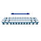 Kabelbeschermslang Classic, met kabeldoorvoer, L 1250 mm, zilver