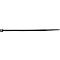 Kabelbinder PA 6.6, L 280 mm x B 7,6 mm, schwarz UV-stabilisiert, UL 94 V-2, DNV-GL zertifiziert, 100 Stück