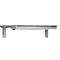 Kabelgoot ERGO-T 2.0, metaal, weialu, fr tafels vanaf breedte 1800 mm