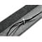 Kabelgoot, voor montage onder bureaus, B 1150 x D 150 x H 98 mm, recyclebaar vilt, donkergrijs/zwart