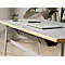 Kabelgoot, voor montage onder bureaus, B 1150 x D 150 x H 98 mm, recyclebaar vilt, donkergrijs/zwart