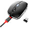 Kabellose Cherry Maus MW 8C Advanced, 6 Tasten, bis 3000 dpi, Status-LED, Bluetooth/Funk, schwarz