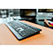 Kabellose Tastatur CHERRY KW 3000, QWERTZ, bis 10 m, USB, inkl. Nummern- & Cursorblock, schwarz