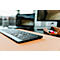 Kabellose Tastatur CHERRY KW 3000, QWERTZ, bis 10 m, USB, inkl. Nummern- & Cursorblock, schwarz