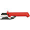 Kabelmes L.185mm Mes-L.50mm met beschermkap VDE KNIPEX
