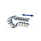 Kabelschlange® Pro Set, zilver