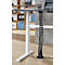 Kabelspirale, Ausziehhöhe 1300 mm, Ø 90 mm, vertikal bis zum Boden, universell, Kunststoff, schwarz