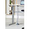 Kabelspirale, Ausziehhöhe 1300 mm, Ø 90 mm, vertikal bis zum Boden, universell, Kunststoff, transparent
