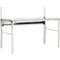 Kabelwanne Treston TPHCT120, für TPH712-Arbeitstisch, B 1115 x T 45 x H 205 mm, Stahl, hellgrau