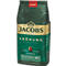 Kaffeepackung Jacobs Krönung Classic. Dunkelgrün, golden und braun, mit Schriftzügen, einer Kaffeebohne und dem Jacobs-Logo.