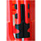 Kanalabsperrung, recycl. Kunststoff, orange, m. Reflektor-Streifen, 4 Elemente à B 1000 x H 1000 mm