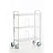 Kantoorwagen met scheiding, 710 x 290 mm
