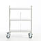 Kantoorwagen met scheiding, 710 x 290 mm