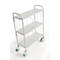 Kantoorwagen met scheiding, 710 x 290 mm