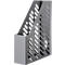 KARMA-magazijnmap, DIN A4/C4, 100% gerecycled materiaal, B 76 x D 246 x H 315 mm, H-front: 148 mm, grijs