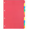 Kartonregister Schäfer Shop Select, 1er Pack, 4-fach Lochung, 160 g/qm Recyclingkarton, 10-teilig