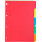 Kartonregister Schäfer Shop Select, 1er Pack, 4-fach Lochung, 160 g/qm Recyclingkarton, 5-teilig