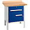 Kastenwerkbank Schäfer Shop Select PWi 75-0, Buche-Dekor Multiplexplatte, bis 750 kg, B 750 x T 700 x H 840 mm