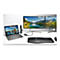 Kensington Pro Fit Ergo Wireless Keyboard - Tastatur - kabellos - 2.4 GHz, Bluetooth 4.0 - Deutsch - Schwarz