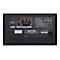 Rückseite eines Kenwood M-725DAB mit Anschlüssen für Antenne, Line-in, Lautsprecher und Netzkabel.