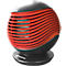 Keramik Heizlüfter HAVANNA, 1500 W, 3 Heizstufen, automatische horizontale Oszillation, LCD Touch-Funktion, 6-h-Timer, Fernbedienung, rot-schwarz