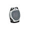 Keramische luchtverhitter CERAMICO LYON, 1100/1800 W, 2 warmtestanden &amp; 1 ventilatiestand, oscillerend, B 190 x D 120 x H 260 mm, zilvergrijs