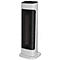 Keramische luchtverhitter MERSIN, 2000 W, 3 warmtestanden, horizontale oscillatie, LCD touch-functie, 12 uurs timer, afstandsbediening, zwart-wit