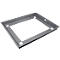 KERN Cadre de fosse BIC-A08, L 1288 x P 1088 x H 110 mm, acier revêtu par poudre, pour plateau de pesée 1200 x 1000 x 108 mm