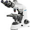 KERN doorvallend-lichtmicroscoop OBE-134, trinoculair, achromatische objectieven 4/10/40/100 x, HWF oculair 10 x 18 mm, verlichtingssterkte 3 W, netvoeding/USB, wit